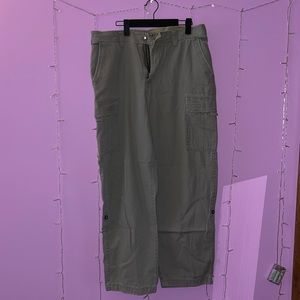 Mens North Face Cargo Pants size 34, Tan